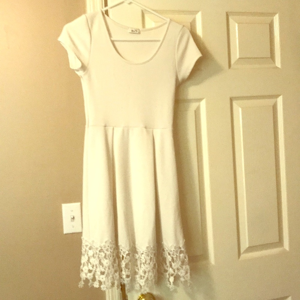 White Blue S dress from village boutique
